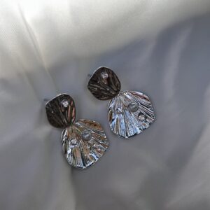 Ocean Petal Drop Earrings